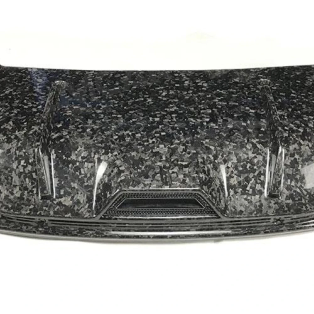 

JMCARCOOL Задний диффузор для Porsche Panamera 971 2017-2019, из сухого кованого карбона, спойлер-защита заднего бампера, стайлинг автомобиля