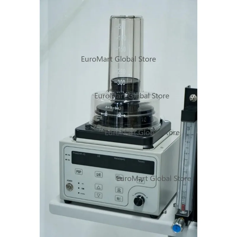 DV1200V5 Pet Anaesthesia Machine Cats Dogs Respiratory Anaesthesia Machine Aluminium Type Pet Veterinary Anaesthesia Respirator