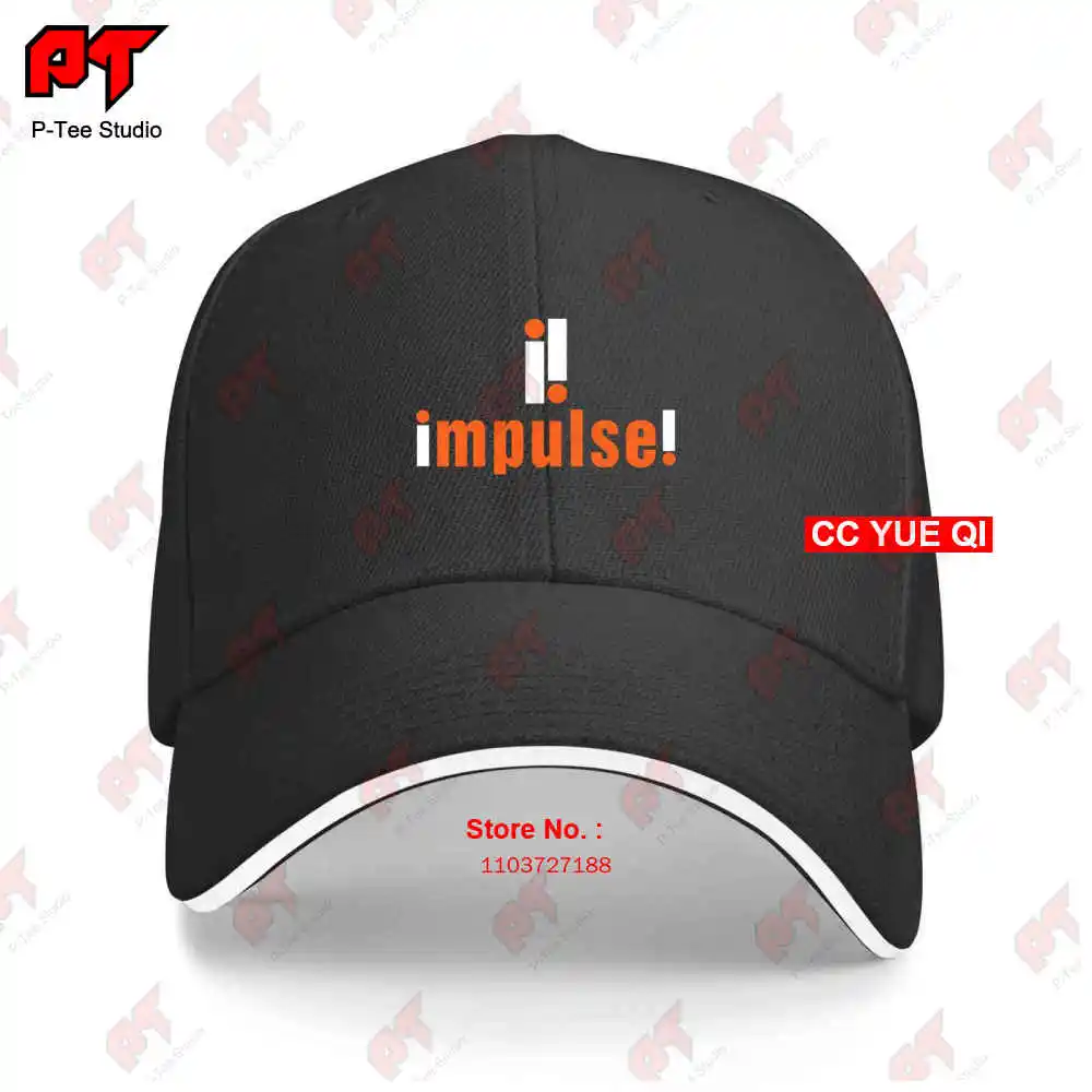 Impulse Records-Casquettes de baseball avec logo d'étiquette, casquette de camion, 2AWV