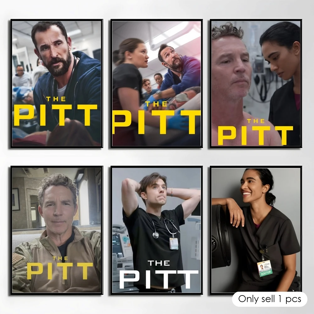TV SERIES The P-Pitt Poster Elegant And Affordable Wall Art Stickers For Dormitory Living Room And Bedroom Spaces
