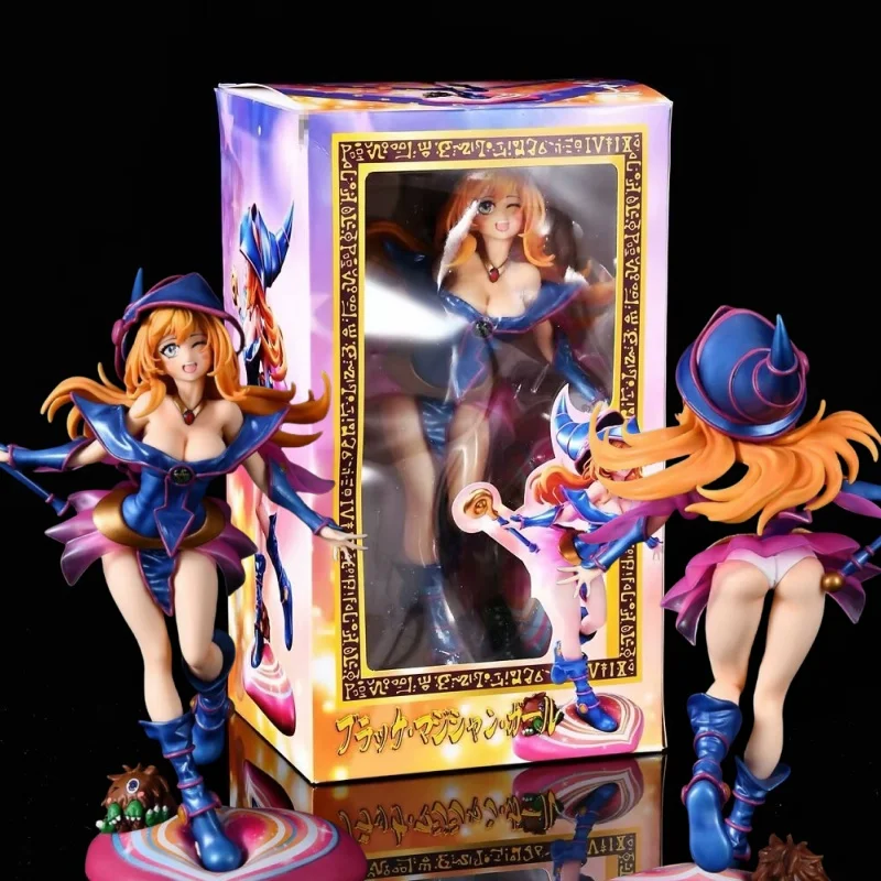 

Yu-Gi-Oh! Duel Monsters Ryuukishi Black Magician Girl Art Works Monsters Anime Figures Pvc Action Figure Toy Game Model Doll
