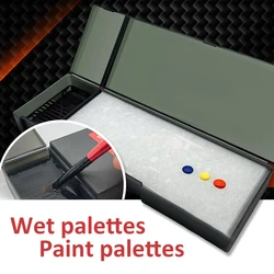 Model Coloring Wet Tray Keeps Wet Paint Fresh Wet palettes Paint palettes for Model Paint