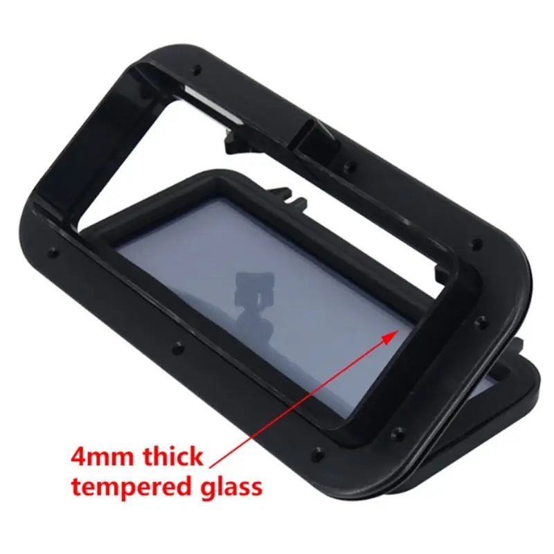 ABQB-For Marine Boat Yacht Boat Rectangle Portlight Tempered Glass Opening Window Accessory Replacement Part