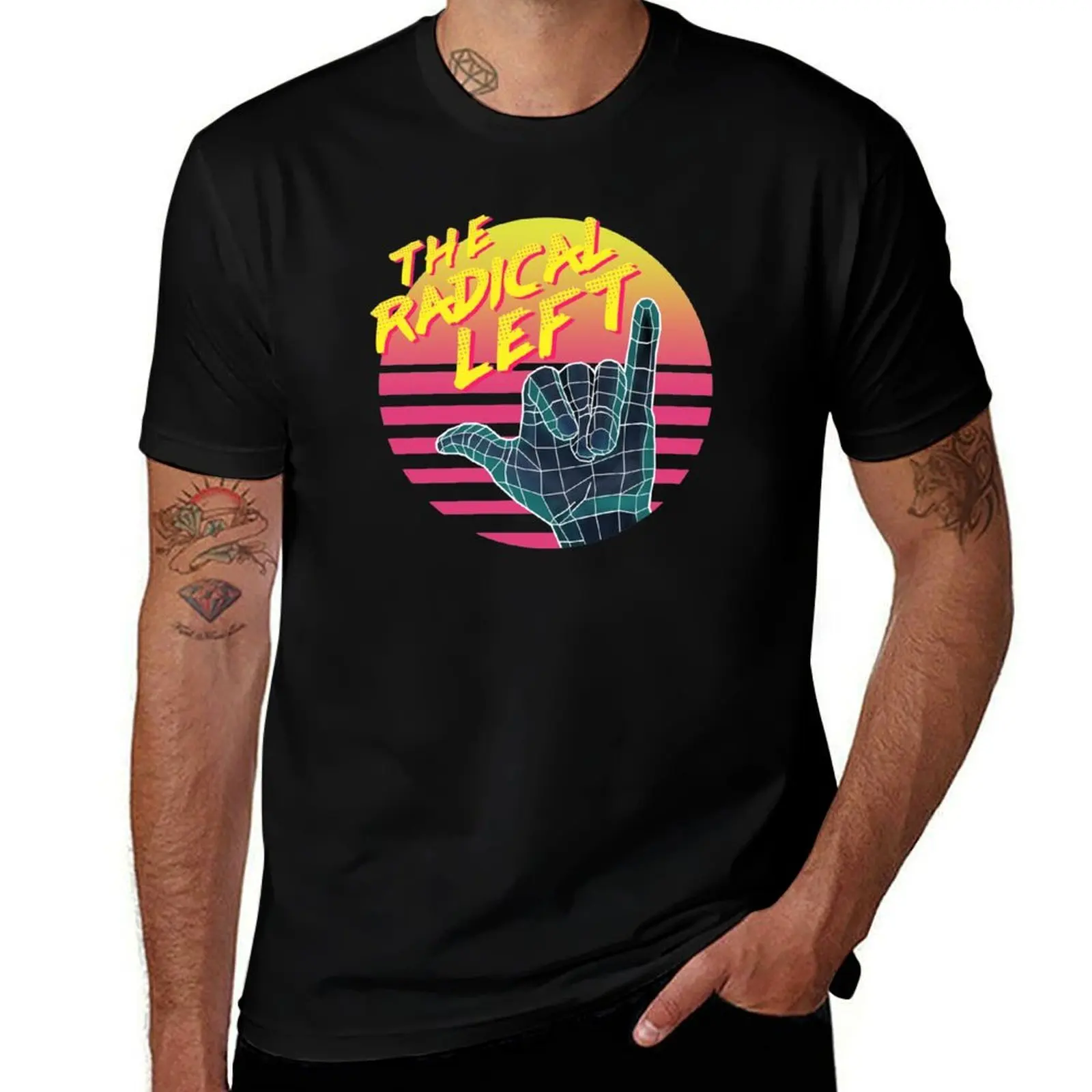The Radical Left T-Shirt Running Performance Short Sleeve Tee T-Shirt