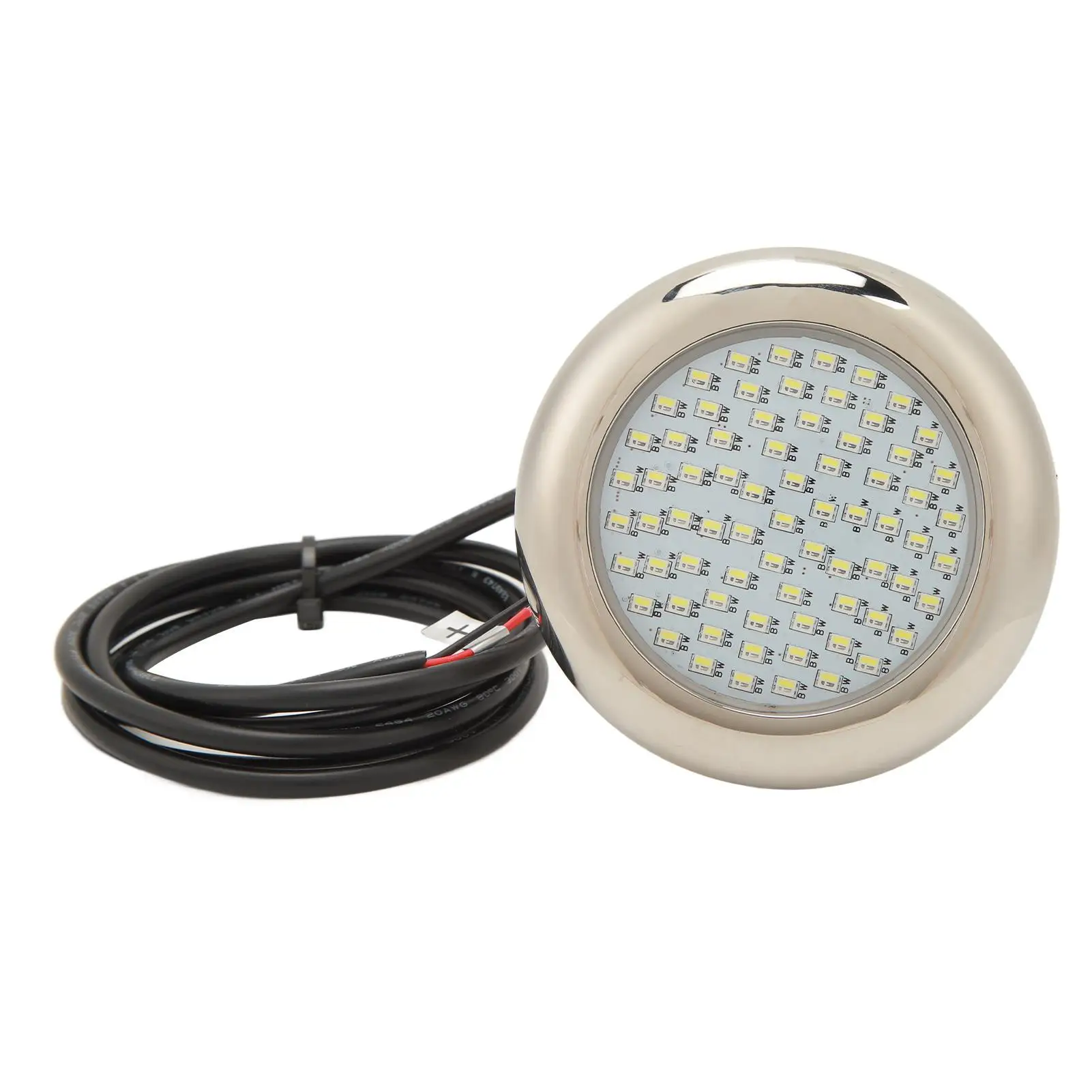 السباحة لضوء حمام السباحة 135 ° زاوية 1.5 متر طول الكابل IP68 مقاومة للماء ومتينة لتوفير الطاقة للضوء البحري تحت الماء تيار مستمر 12 فولت #3