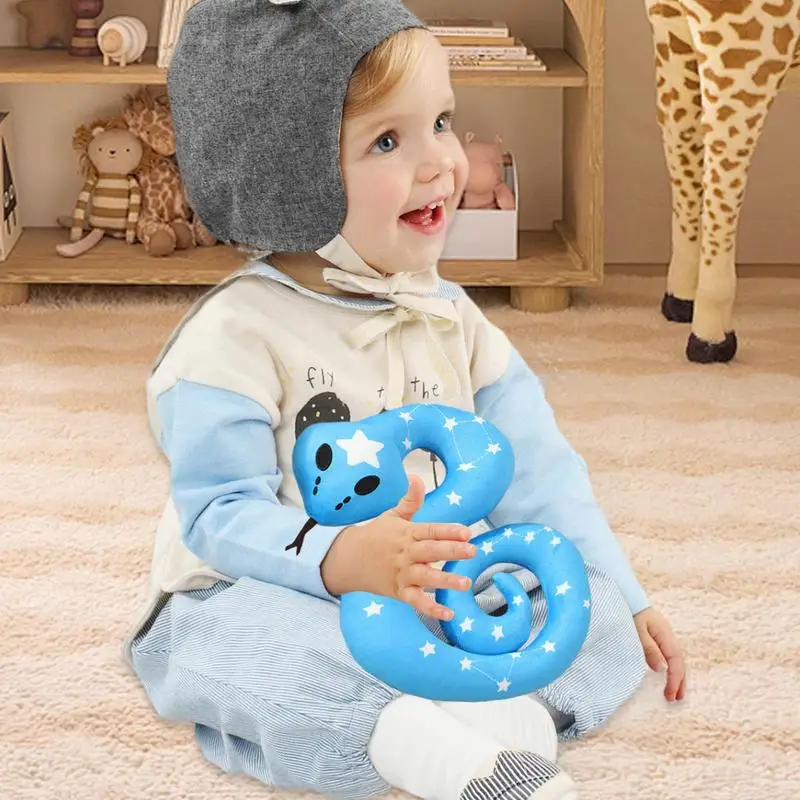 Snake Stuffed Animal Simulation Animal Toys 24 Inches Creative Kids Soft Cartoon Plush Stuffed Pillow For Home Decoration
