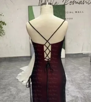 실제 사진 빈티지 이브닝 드레스 매력적인 여성 정장 나이트 웨딩 파티 댄스 파티 드레스 90s 맞춤형 베스 티드 드 Noche