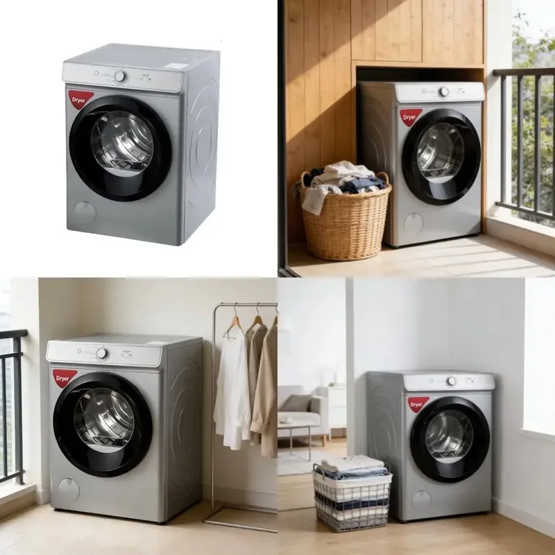 Multifunctional 7kg commercial and household tumble dryer New large-capacity rotary dryer Laundry room ventilation drying