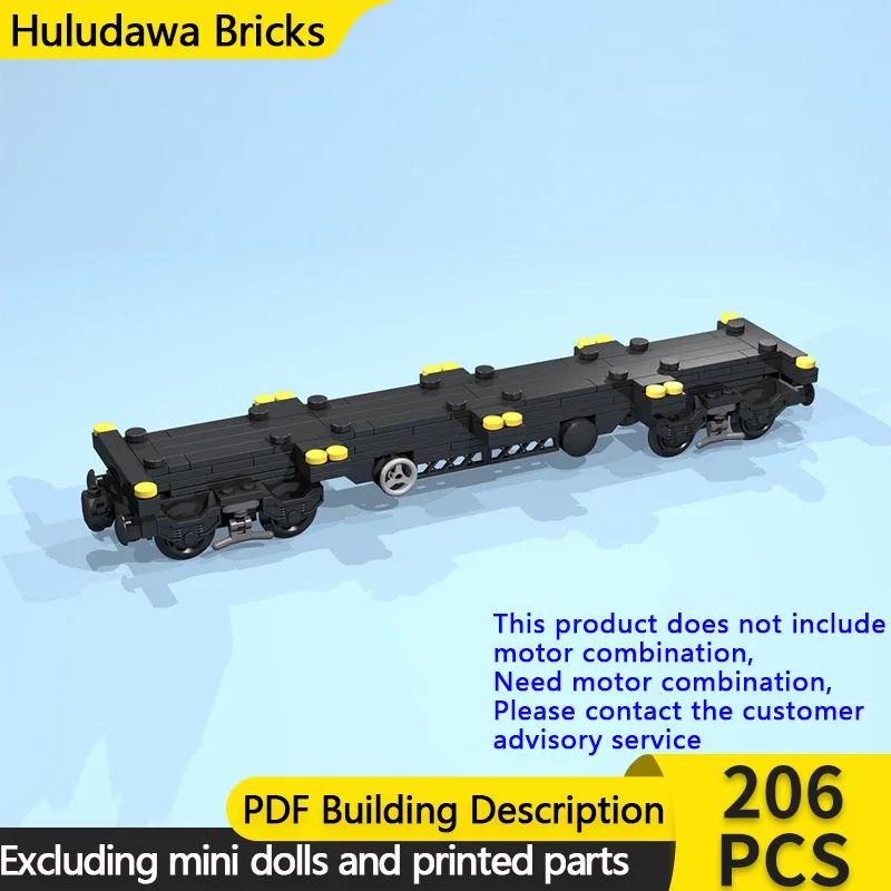 

Модель городской автомобиль MOC, строительные кирпичи, 4-колесный черный контейнер, тележка, модульная технология, детские праздничные подарки, сборка игрушек, костюм