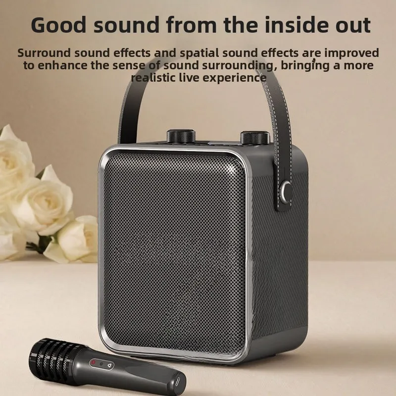 Karaoke mobile portatile da esterno che canta Bluetooth