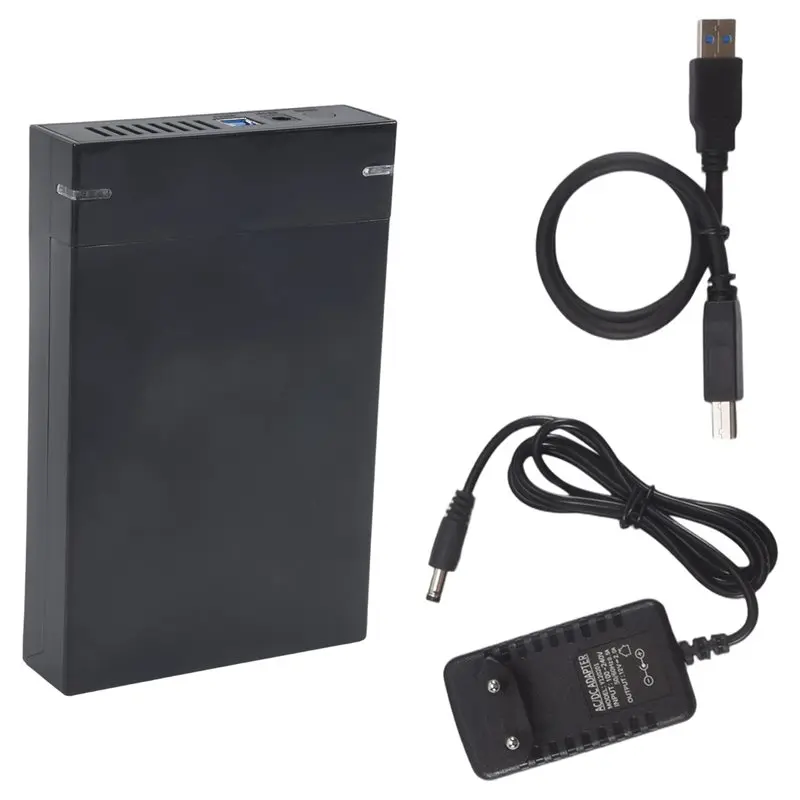 

Корпус для внешнего жесткого диска AED7-3.5 дюйма SATA-USB 3.0 - внешний бокс для HDD, передача данных, для ПК и ноутбуков