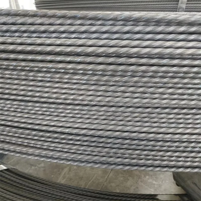 

Factory Wholesale High Tensile Strength Prestressed Concrete Cable Steel ASTM A416 12.7 mm 7 Wire PC Strand Wire