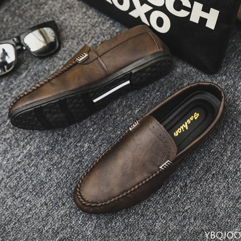 New Men Loafers Spring Summer Comfortable Casual Shoes Mens Moccasins Shoes For Men Comfort Shoes Brand Fashion Flat Loafers