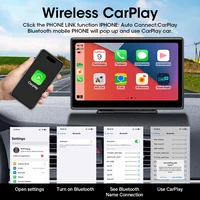 Srnubi 7/10 pouces Carplay voiture écran intelligent sans fil Carplay Android Auto lecteur multimédia AUX autoradio pour Apple Android stéréo 3