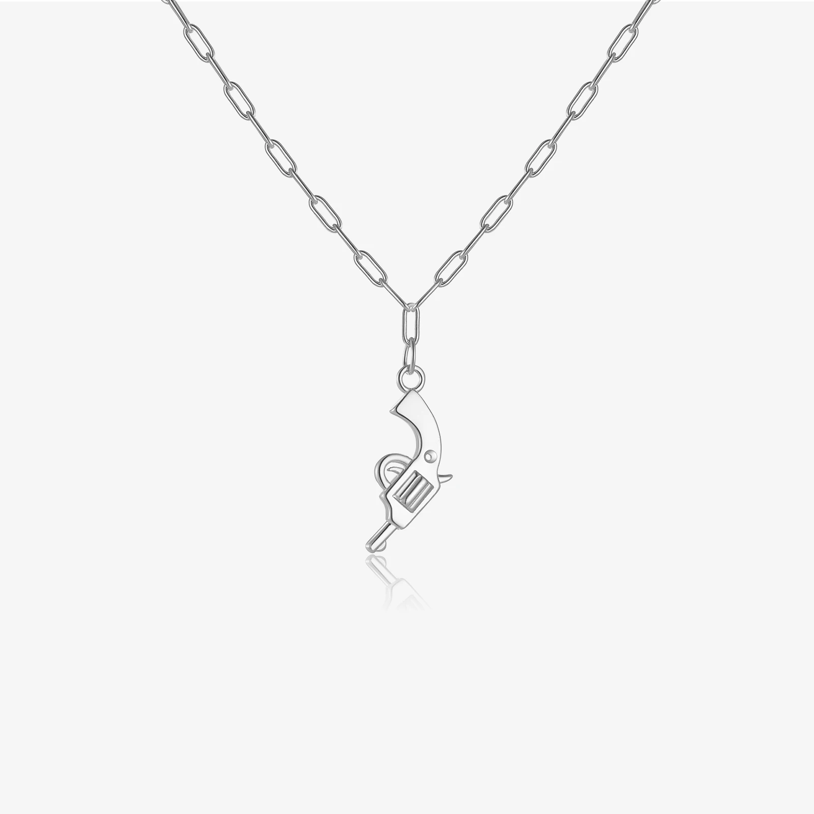 

VEWANT 925 Sterling Silver Gun Pendant Long Necklace Luxury 2025 New Fashion Fine Luxury Party Birthday Gift Jewelry