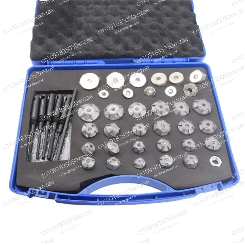 

Набор автомобильных разверток седла клапана 22 мм-38 мм, высококачественный инструмент для ремонта седла клапана, шлифовальный круг, инструмент для седла клапана мотоцикла 17-34 мм