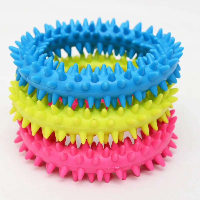 Rubber Resistance To Bite Pet Toys for Small Dogs, Teeth Cleaning, Chew Training Toys, Puppy Supplies