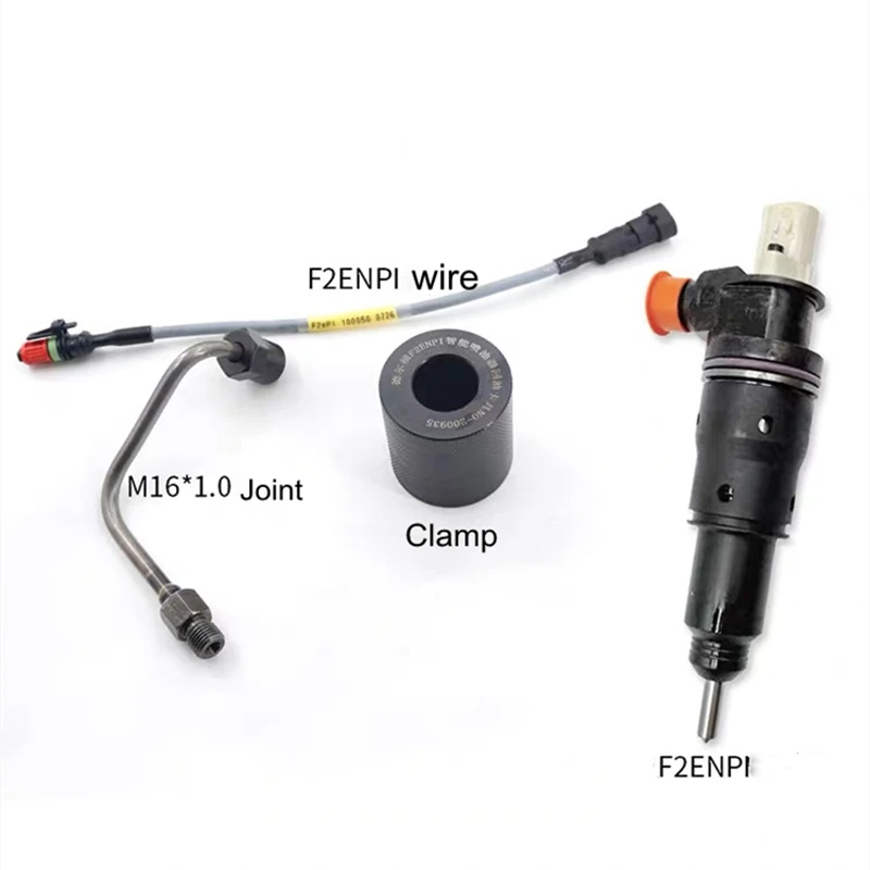 F2ENPI F2R Diesel Common Rail Injector Clamp Fuel Nozzle Adaptor Test Kits Repair Tool for Delphi