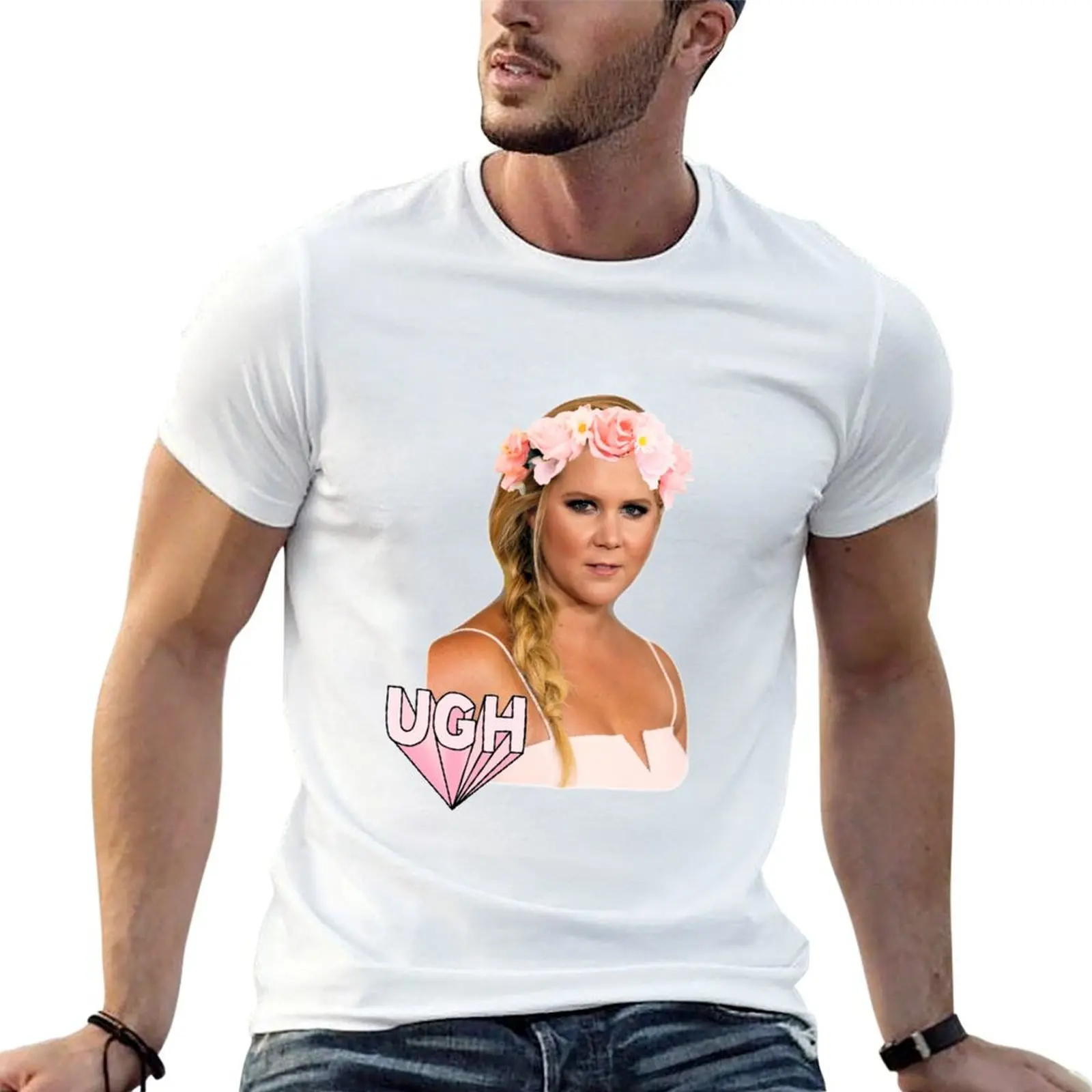 Amy Schumer T-Shirt Big and Tall Crew Neck Tee