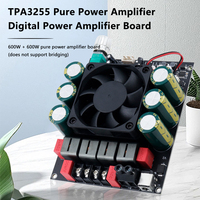 TPA3255 1200W Digital Power Amplifier Board ZK-6002 Pure Post-Stage 18–50V DC Input Dual Channel 2x600W No Bridge Mode