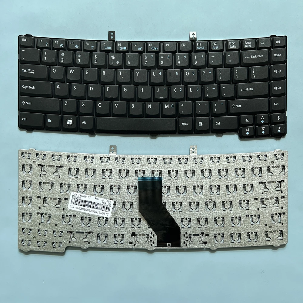 XIN US Keyboard For Acer Extensa 4220 4230 4420 4630 5220 5610 5620 5620G 5230 5230E 5230G TM4520 TM5710 Laptop  English Black