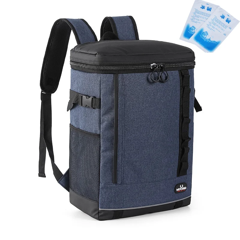 Picnic thermal cooler backpack for Beer Camping lunch bag For Food Drinks Beach Insulated Travel Leak-proof Refrigerator Bag