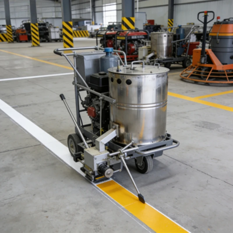 

Automatic Road Marking Machine, Car Park Line Marking Machine, Portable Road Line Striper for Parking Lot & Street