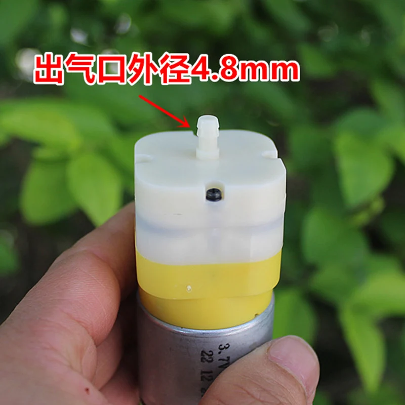 DC 3V 3.7V Large Flow Mini RK-528 Motor Air Pump Oxygen Pressure Pump DIY Inflator Monitor Aquarium Water Fish Tank Pumping