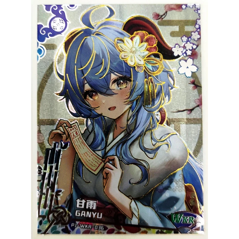 Anime Goddess Story The Beauty of Beauty Yae Miko Rem Ganyu Altria Pendragon Tamamo No Mae Wkr Card New Collection Birthday Gift