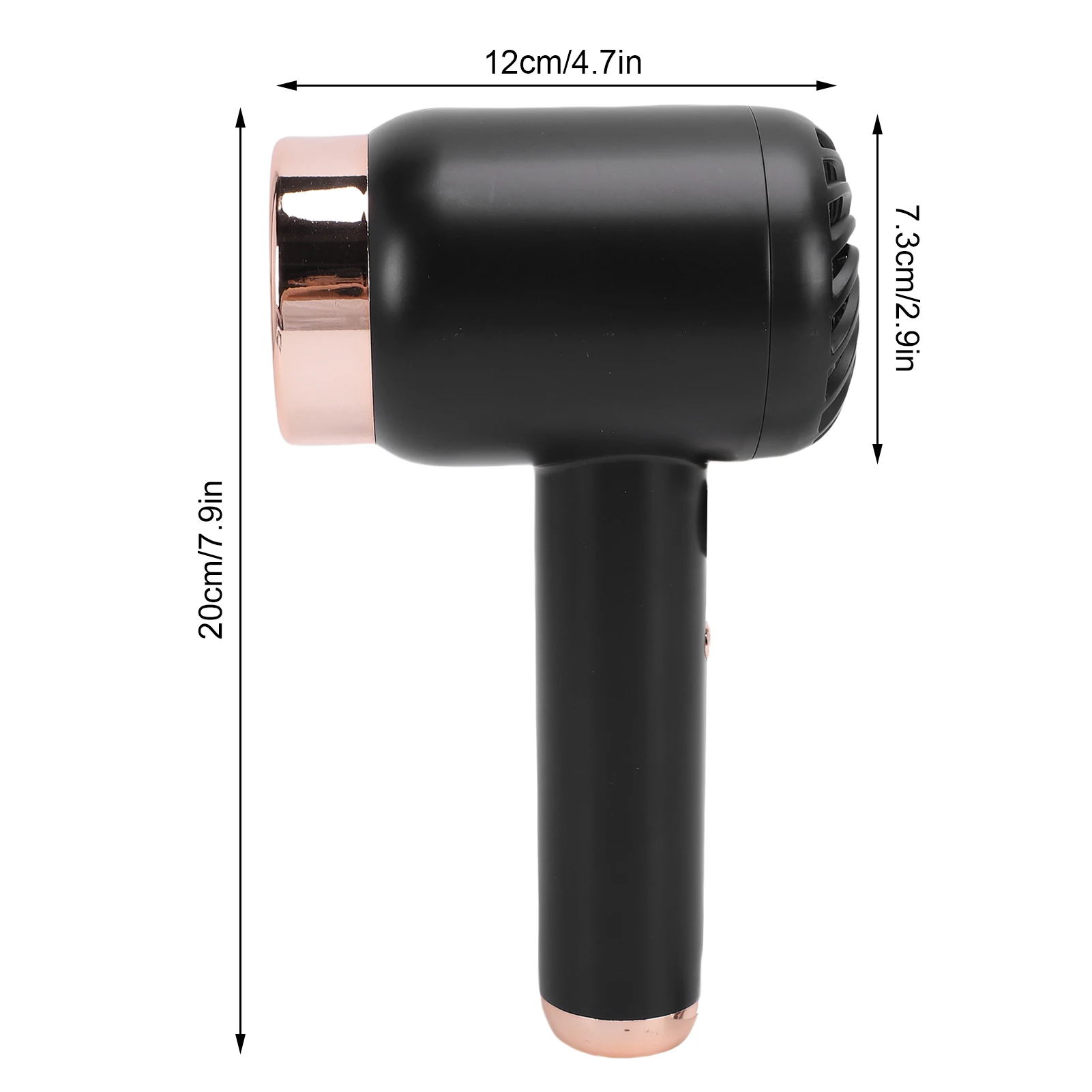 Cordless Hair Dryer 1000W Negative Ionic Hot and Cold Wind High Speed USB Blow Dryer for Home Travel Hair Blow Dryer Hair Dryer view 6