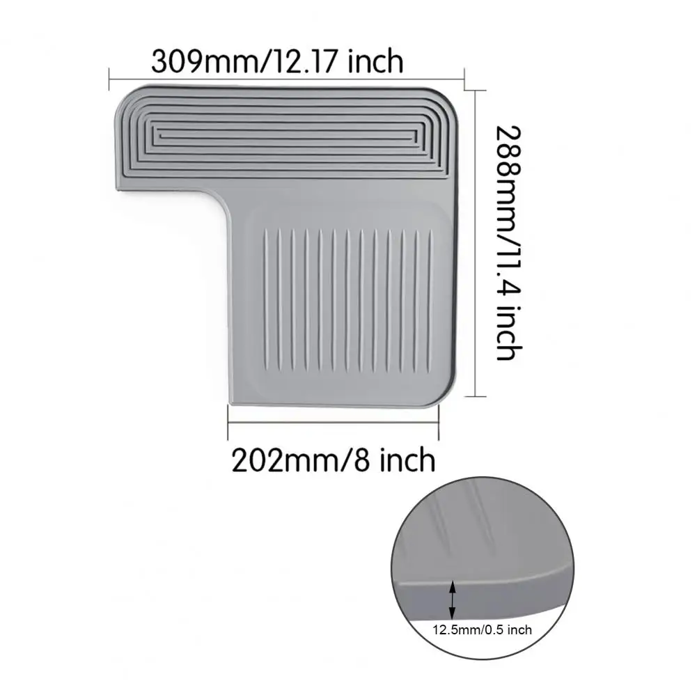 New Silicone Coffee Machine Top Cover Pad Powder Pressing Tool Pad Protection Top Scratch-proof Non-slip Water Cup Drain Pad