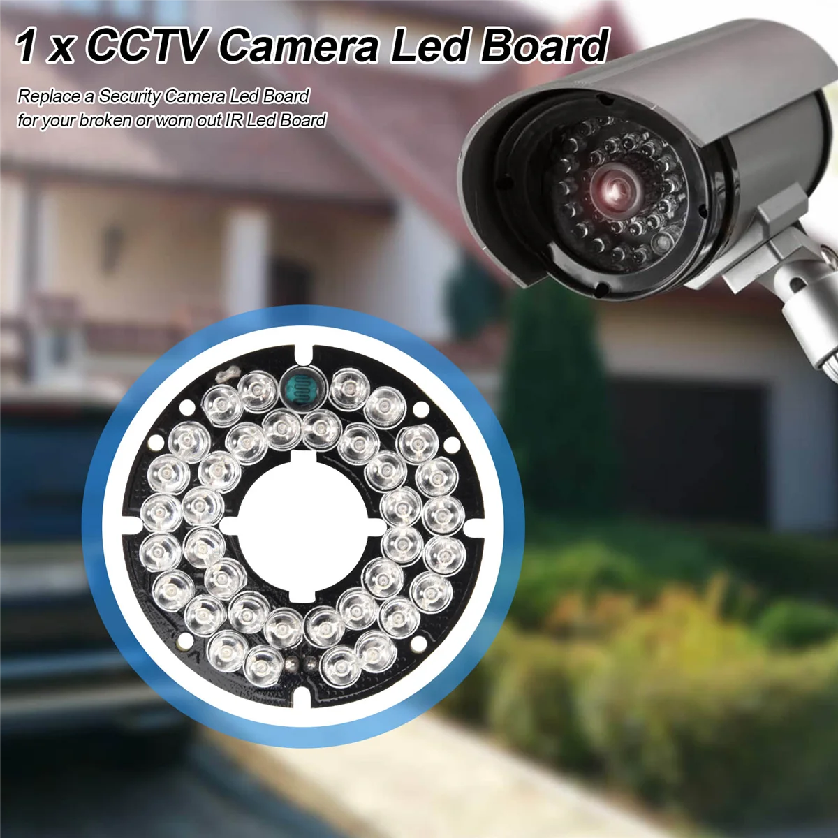 Infrared IR 36 Led Illuminator Board Plate for CCTV CCD Security Camera