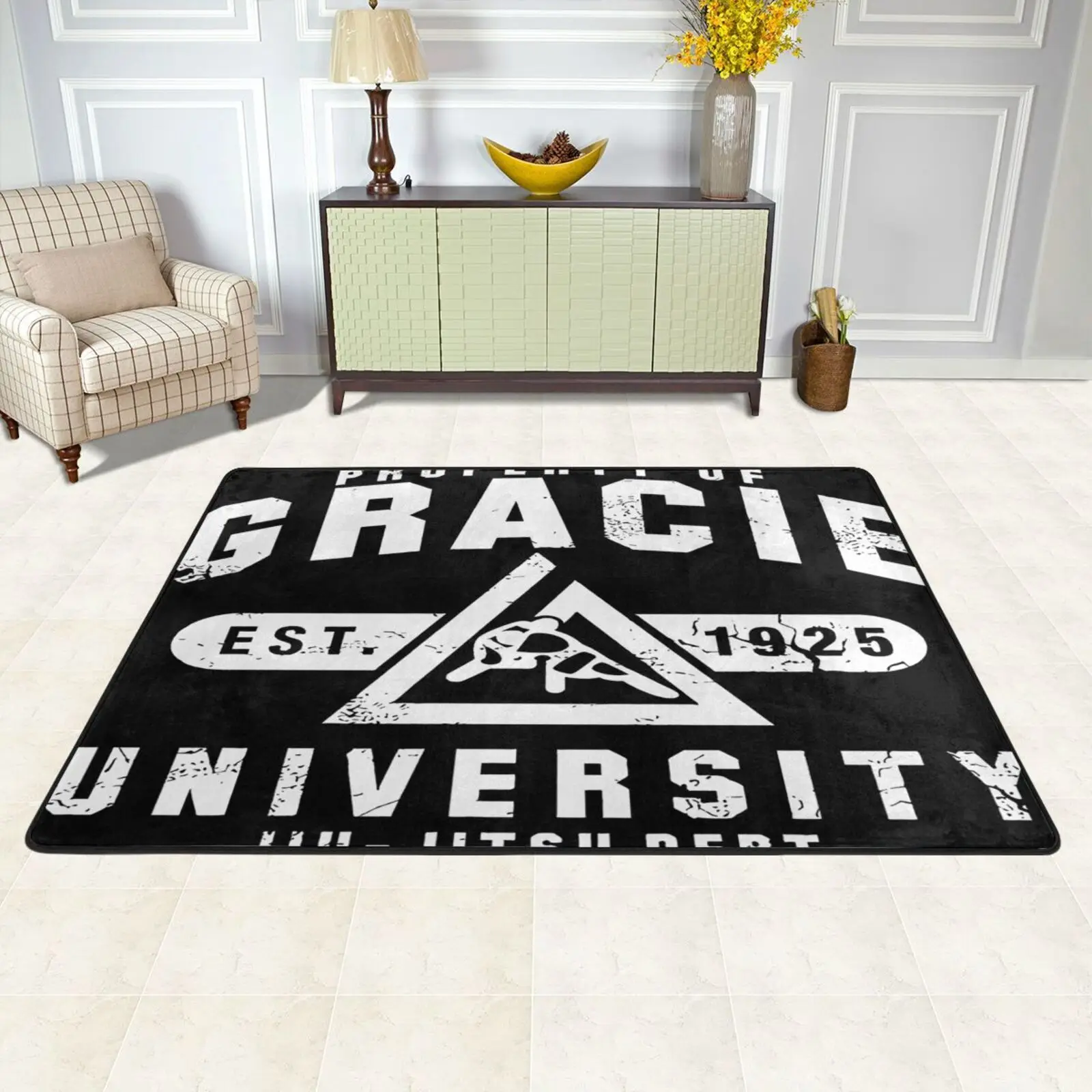 Brazil Jiu Jitsu Gracie Universitygym Martial Arts Training Carpet Plus Size Lounge Rug Home Tatami Home Decor Floor Room Mats