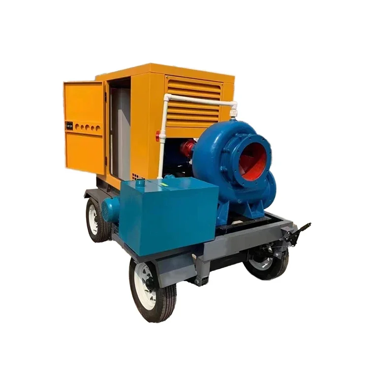 200ZW-280-14 Self-Priming Auxiliary Die-sel Pump Mobile Drainage and Farm Irrigation Pump