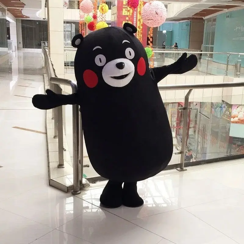 

Cosplay Japan Bear Kumamon Cartoon Mascot Costume Advertising Ceremony Birthday Fancy Dress Party Animal Carnival Perform Props
