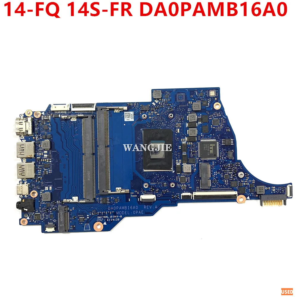 For HP 14-FQ 14S-FR 14-FR Laptop Motherboard DA0PAMB16A0 YM3020 YM3050 100% Working