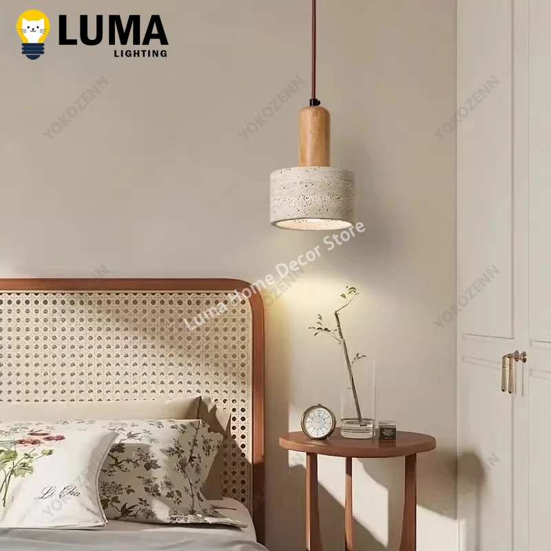 Kitchen Island Pendant Light Travertine Dining Table Hanging Lamp Bar Counter Light Single Double Triple Head Linear Fixture - view 4