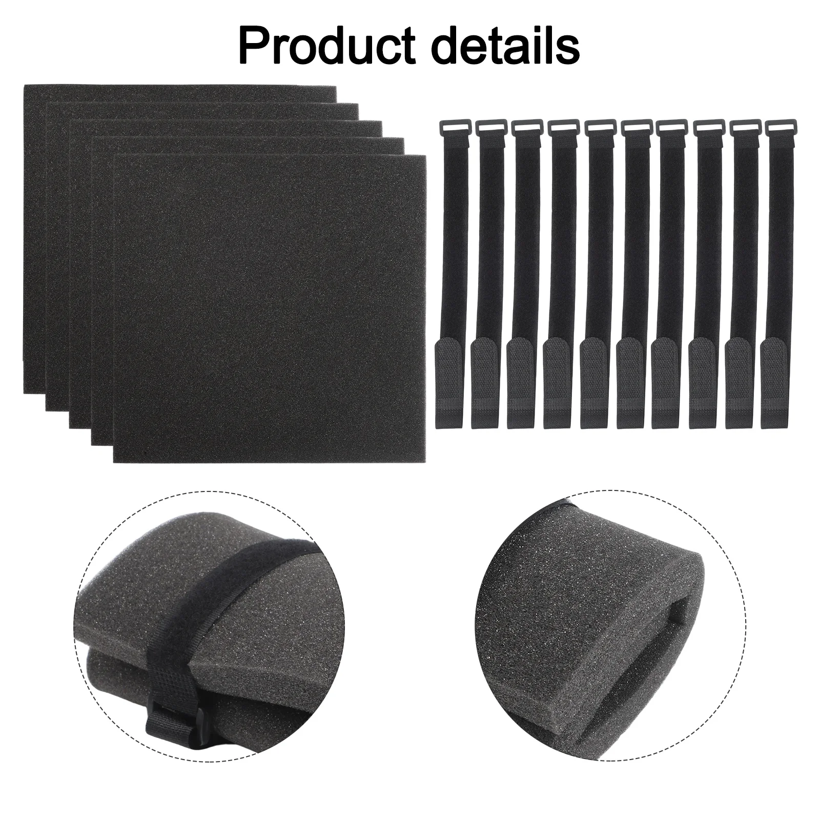 Comfortable Climbing As Shown Foam Covers Shock Absorbing Foam Pads Shock Absorption Pads Soft Grip For Climbing No-slip Design