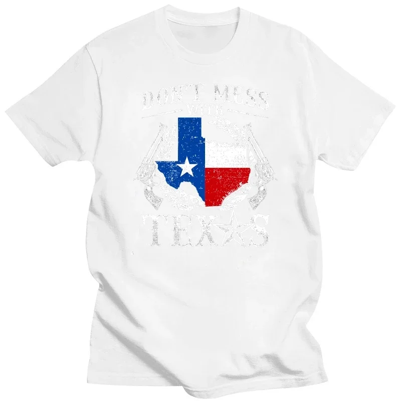 Don't Mess With Texas Cowboys USA Cool T-Shirt Old Skool Hooligans Funny Gift manga vintage anime clothes mens designer clothing