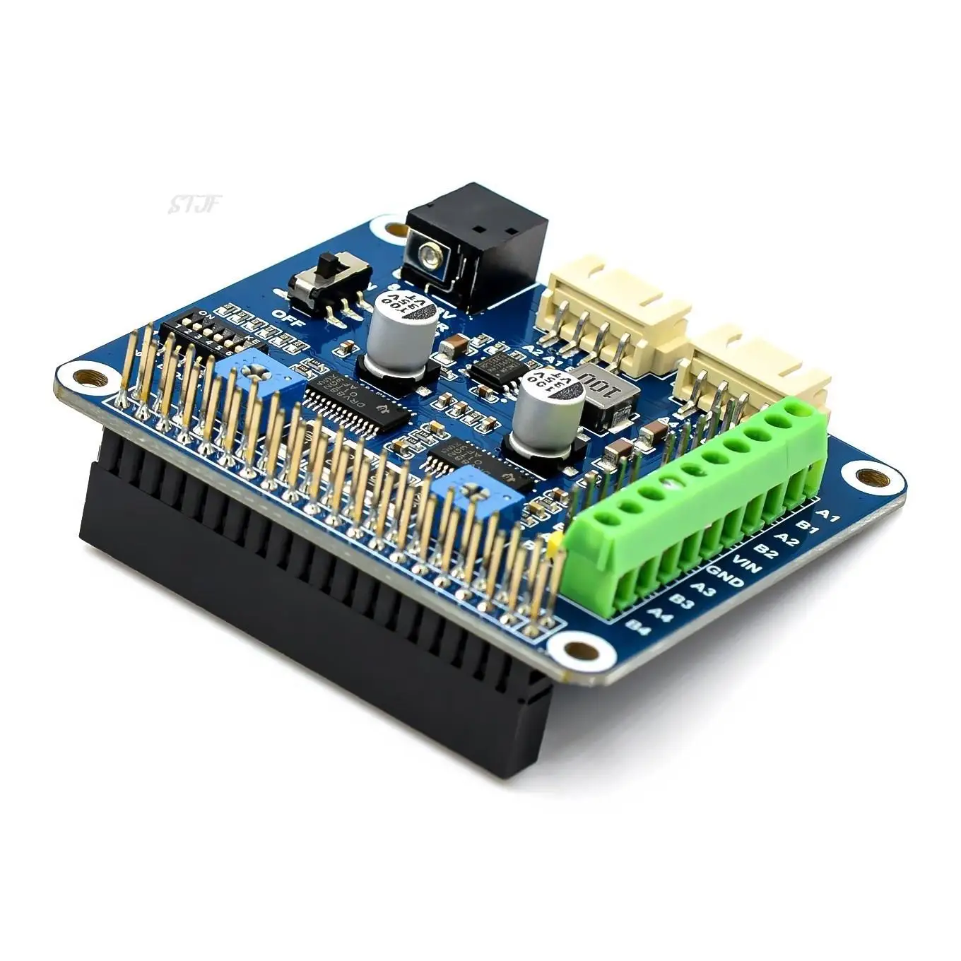 Placa de control de Motor paso a paso para Raspberry Pi 3, 4, 4B, 3B, 2 canales, DRV8825, RPI Plus, Zero W, WH, Jetson