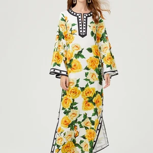 7 Main Sales Women's Yellow Dress - №7