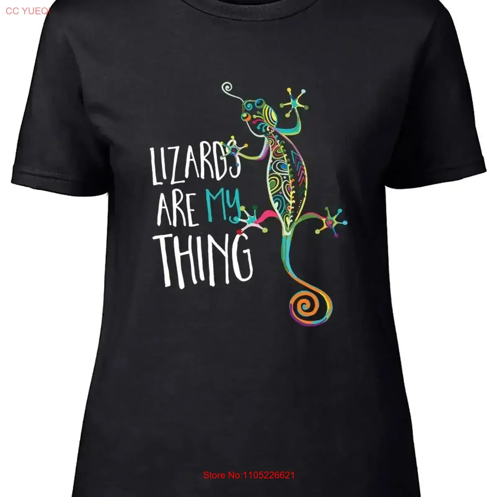

Lizards are my Thing Womens T Shirt Gecko Iguana Chameleon Ladies vintage Washed fashion Versatile Slightly Comfortable Unisex
