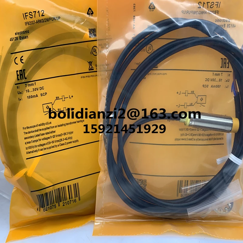 

Brand-new genuine proximity switch sensor IFS711 IFS712 IFS713 IFS714 IFS715 IFS710 IFS716/727 In stock