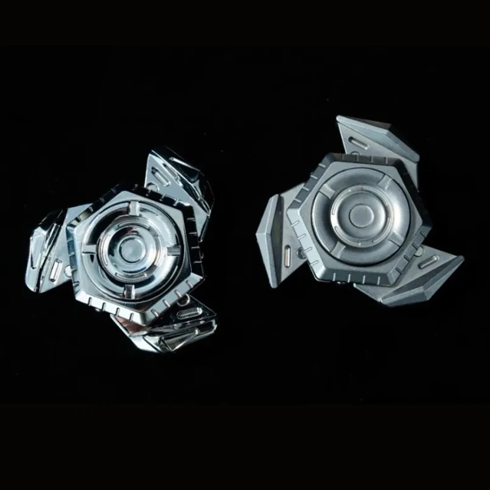 FANRENWU EDC Mantis lame Fidget Spinner en acier inoxydable Fidget jouets pour adultes accessoires de bureau ouverture d'ongle magnétique