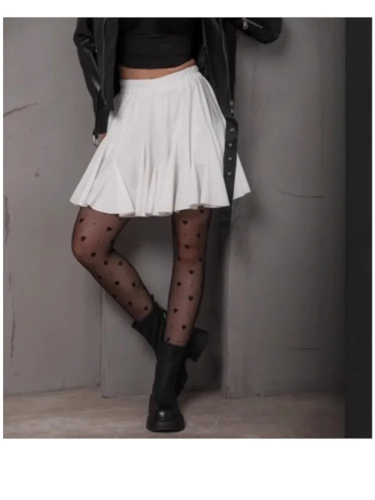 2025 Bohemian Skirt Mini Skirts Women's Clothing Ruffle Solid Color Printed Simple Style All-match Sport Holiday Vacation Flower
