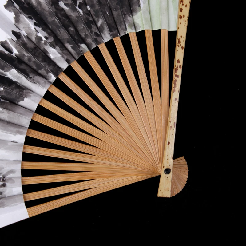 Carry-on Daily Manual Fan Chinese Style Folding Fan Hand-painted Fan for Men and Women with Ancient Dress Crafts Gifts Wedding