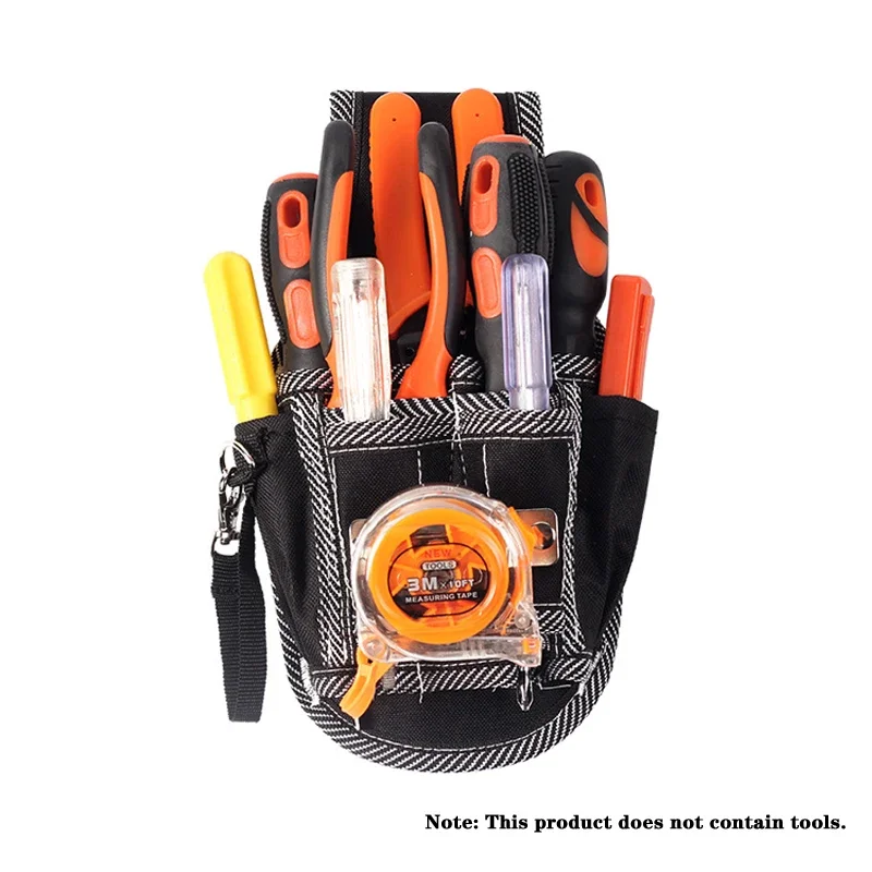 260*145 Mm Taille Tool Bag 600D Polyester Riem Utility Pocket Kit Houder Voor Schroevendraaier Tang Boor Elektricien Gereedschap opslag