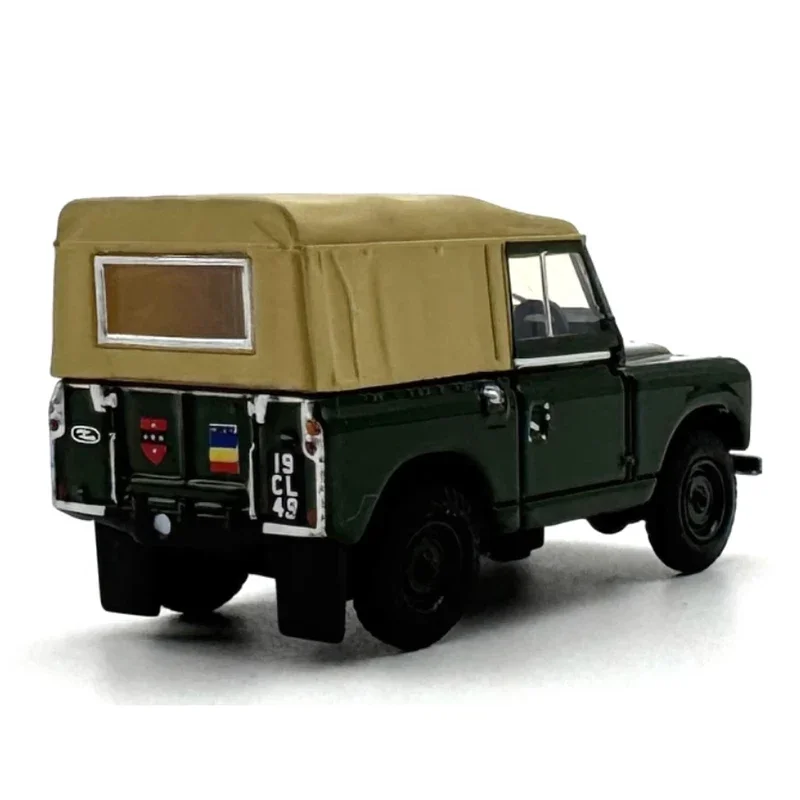 Diecast 1:76 Scale Land Rover Military Series II 1948 Alloy car simulation model Static decoration Souvenir gifts for adult boy