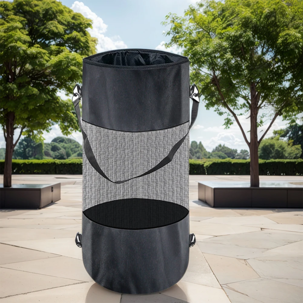 

Мусорный бак для лодки, многоразовый мешок для мусора, портативный сетчатый мешок для мусора 600D, Оксфордский контейнер для мусора для лодки для кемпинга, рыбалки