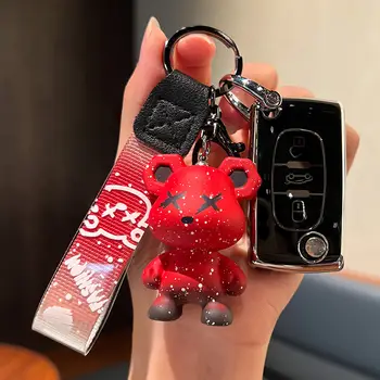 適用於標緻308 207 307 3008 5008遙控鑰匙和雪鐵龍C2 C3 C4 C8鑰匙的2鍵3鍵TPU汽車鑰匙套/保護殼 8 最佳銷售 標緻307鑰匙包 - №8